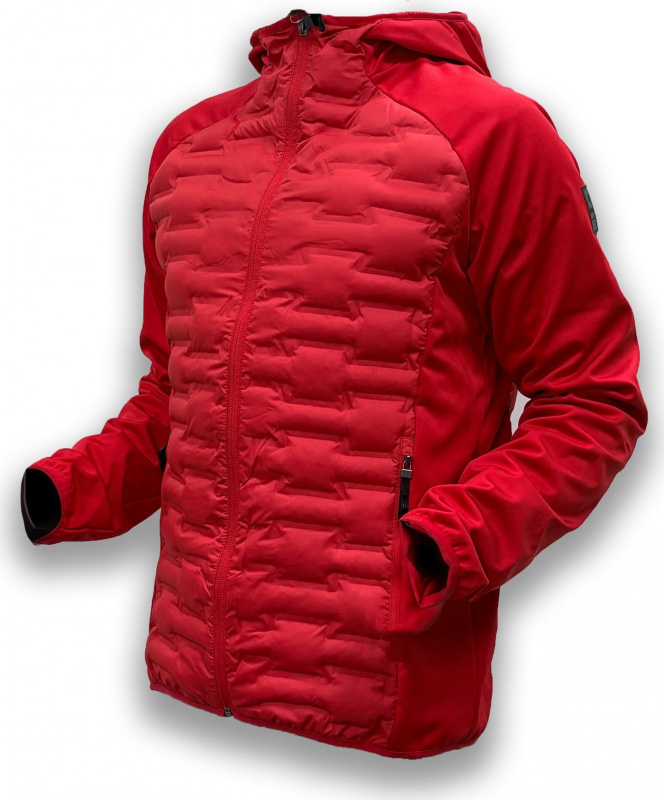 Dámská softshellová bunda TRIMM Erwi Hard Lady red/červená Barva: red, Velikost: L