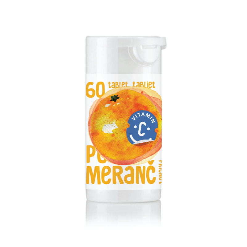RAPETO C-vitamin 100 mg pomeranč 60 tablet