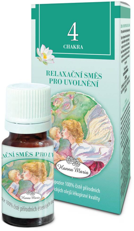 Hanna Maria Therapy Hanna Maria Esenciální olej 4. čakra - pro uvolnění Objem: V oleji 10 ml