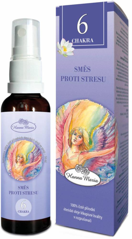 Hanna Maria esenciální olej 6. čakra - proti stresu 50 ml Objem: V rozprašovači 50 ml