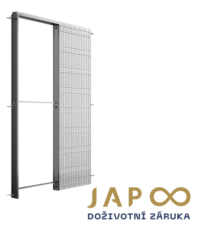 Pouzdro pro posuvné dveře JAP Norma Standard 900×2100mm do zdiva tl. 100 mm