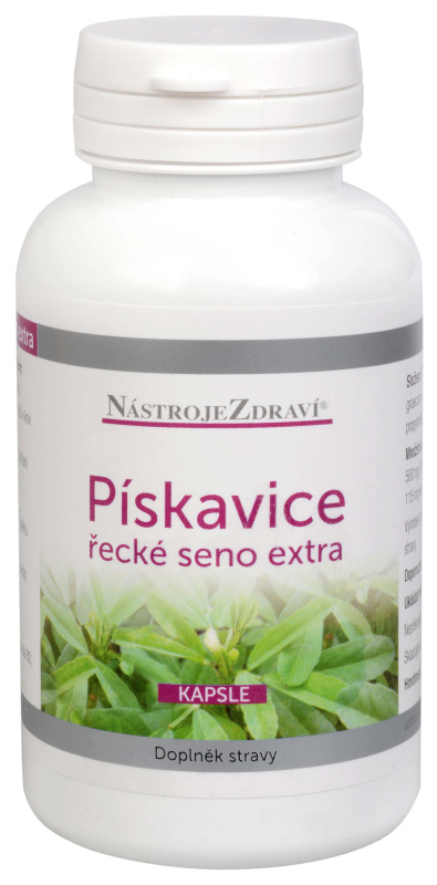 Nástroje Zdraví Pískavice řecké seno extra cps.60