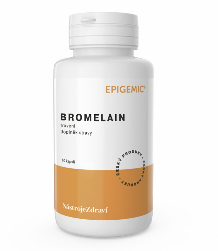 Epigemic® Epigemic Bromelain, 60 kapslí