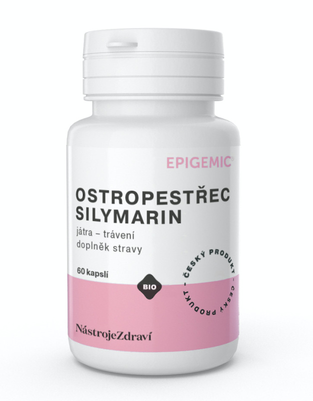 Epigemic® Epigemic Ostropestřec BIO extrakt, 60 kapslí