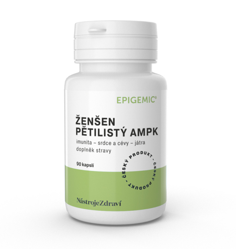 Epigemic® Epigemic Ženšen pětilistý AMPK, 90 kapslí