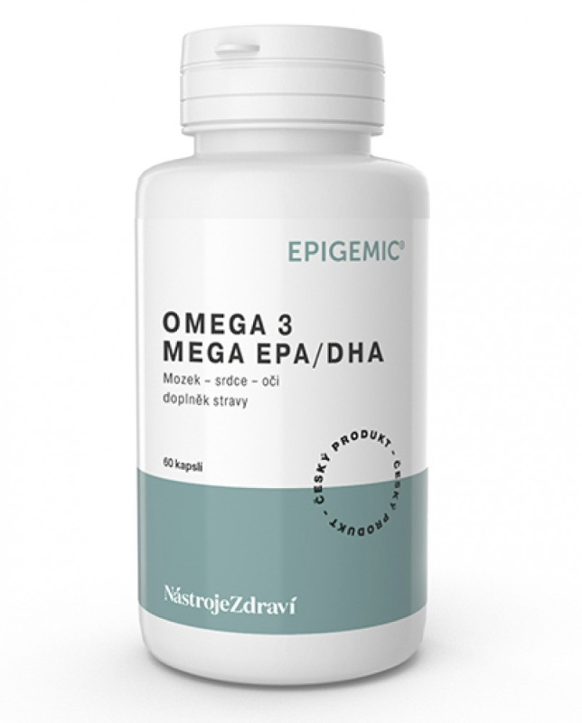 Epigemic® Epigemic Omega 3 MEGA/EPA, 60 kapslí