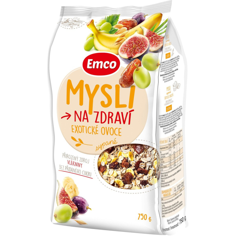 Emco Mysli na Zdraví Sypané Exotické ovoce