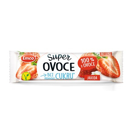 Emco-Tyčinka Super ovoce Jahoda