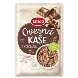 Emco - ovesná kaše - čokoládová, 55 g sáček