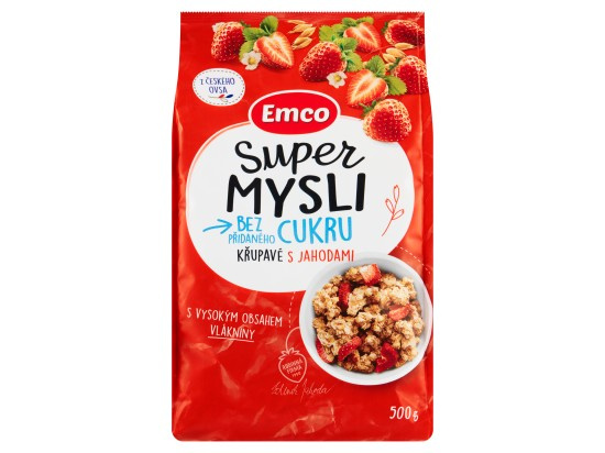 Emco super mysli 500g jahoda