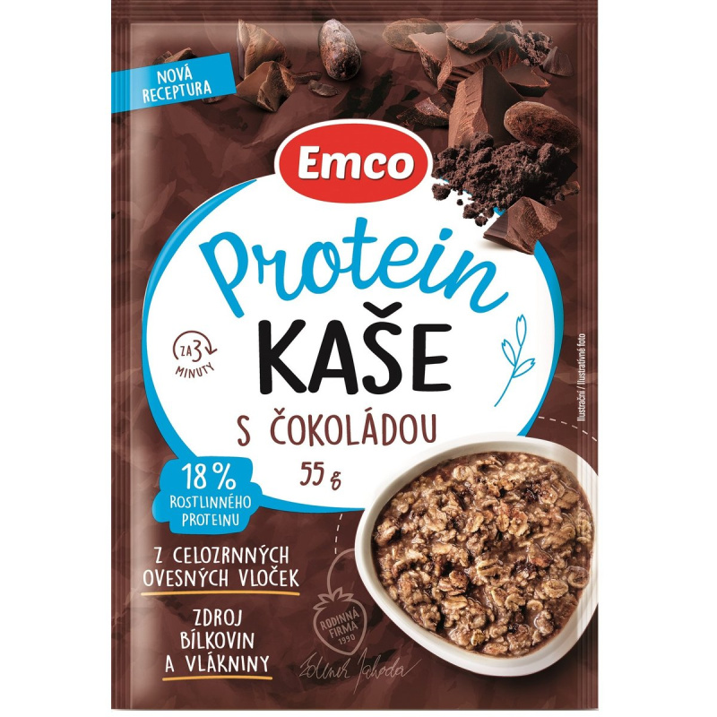 Emco Kaše proteinová s čokoládou