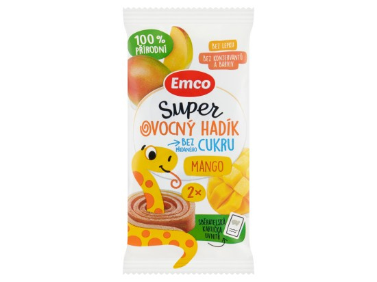 Emco Super ovocný hadík mango 20 g