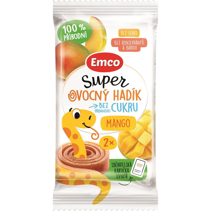 Emco Super ovocný hadík mango