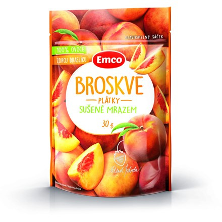 Emco Broskve sušené mrazem 30 g