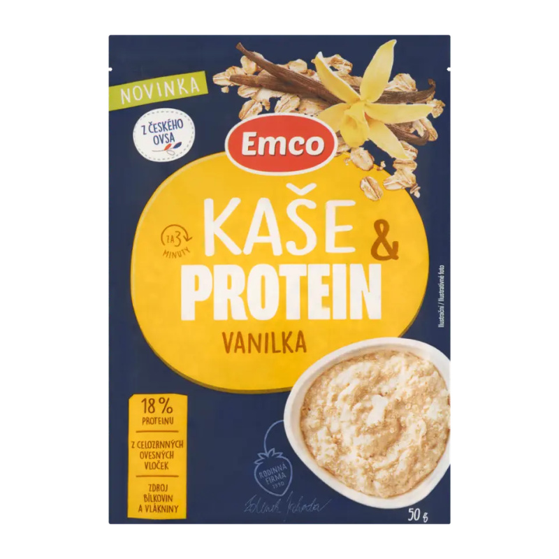 Emco Kaše proteinová vanilková