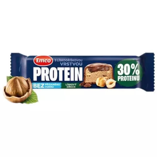 Emco Proteinová tyčinka lískový oříšek