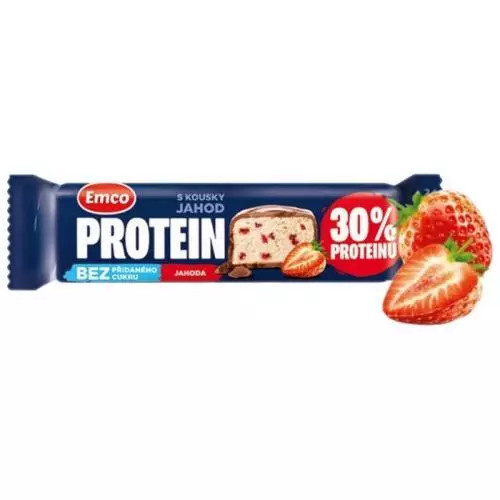 Emco Proteinová tyčinka jahodová