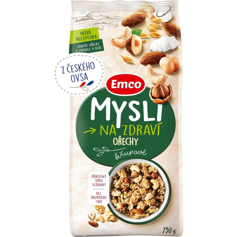 Emco Mysli na Zdraví Křupavé Ořechy