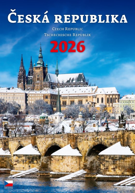 Nástěnný kalendář 2025 Česká republika