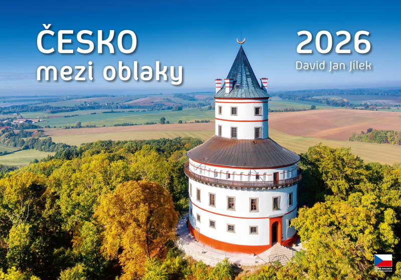 Nástěnný kalendář 2025 Česko mezi oblaky