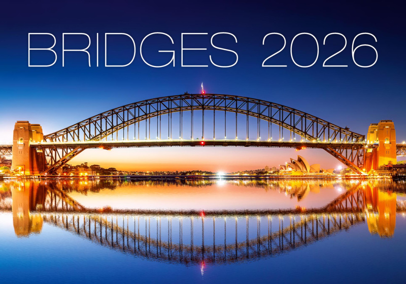 Nástěnný kalendář 2025 Bridges