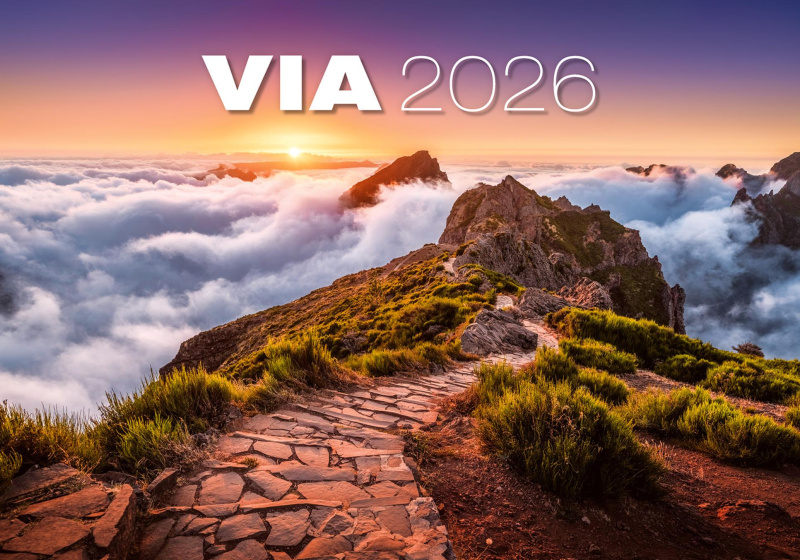 Nástěnný kalendář 2025 Via