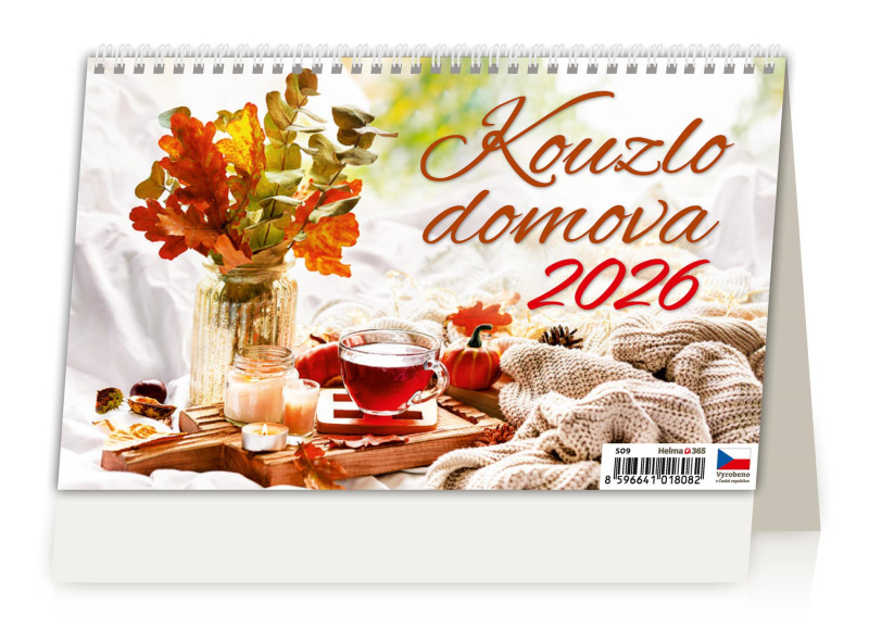 Stolní kalendář 2025 Kouzlo domova
