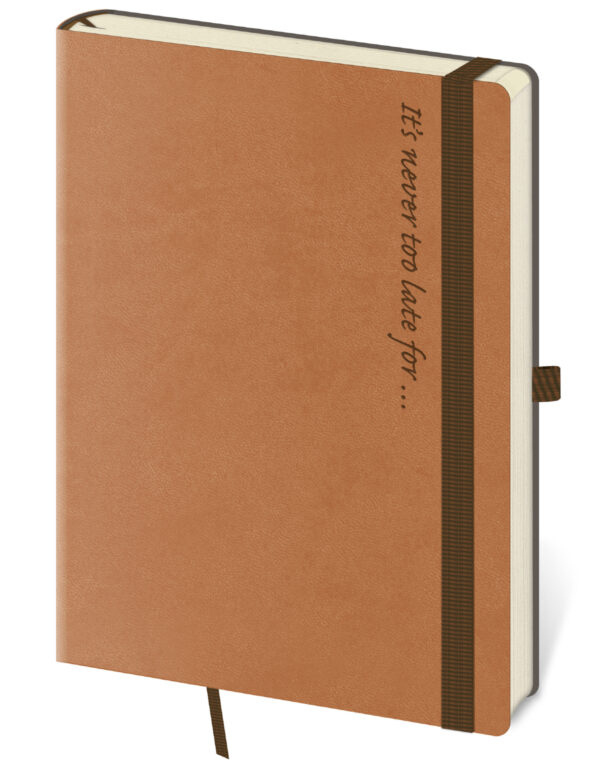 Zápisník - Flexies-Brown - tečkovaný L