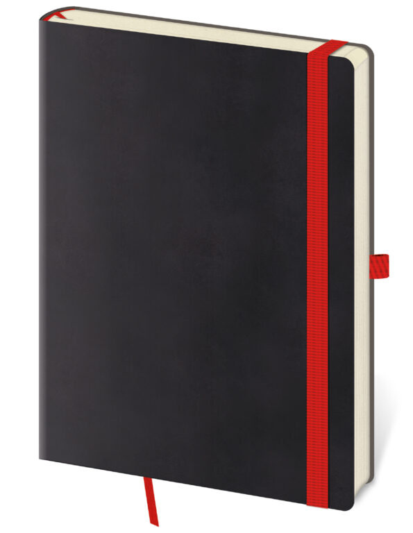 Zápisník - Flexies-Black - linkovaný L