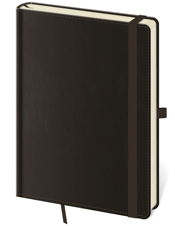 Zápisník Double Black - tečkovaný L