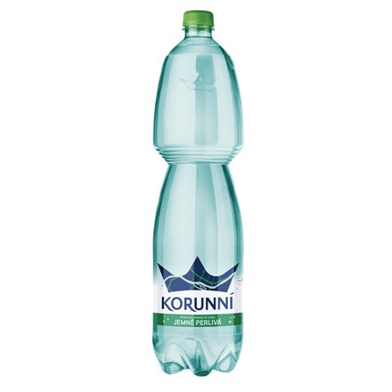 KORUNNÍ Voda minerální jemně perlivá 6 x 1,5 l