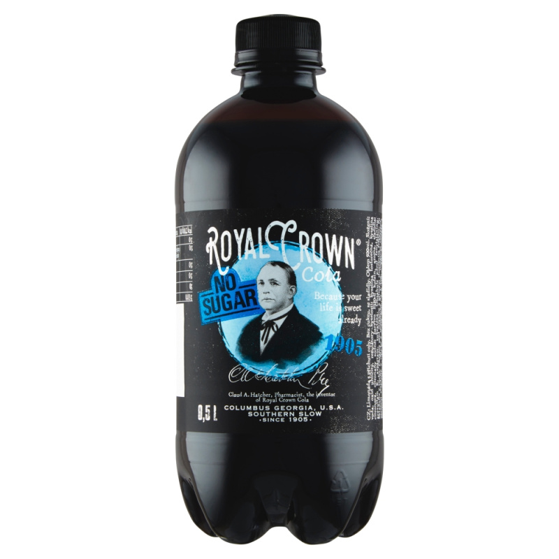 Royal Crown Cola 0,5l No Sugar