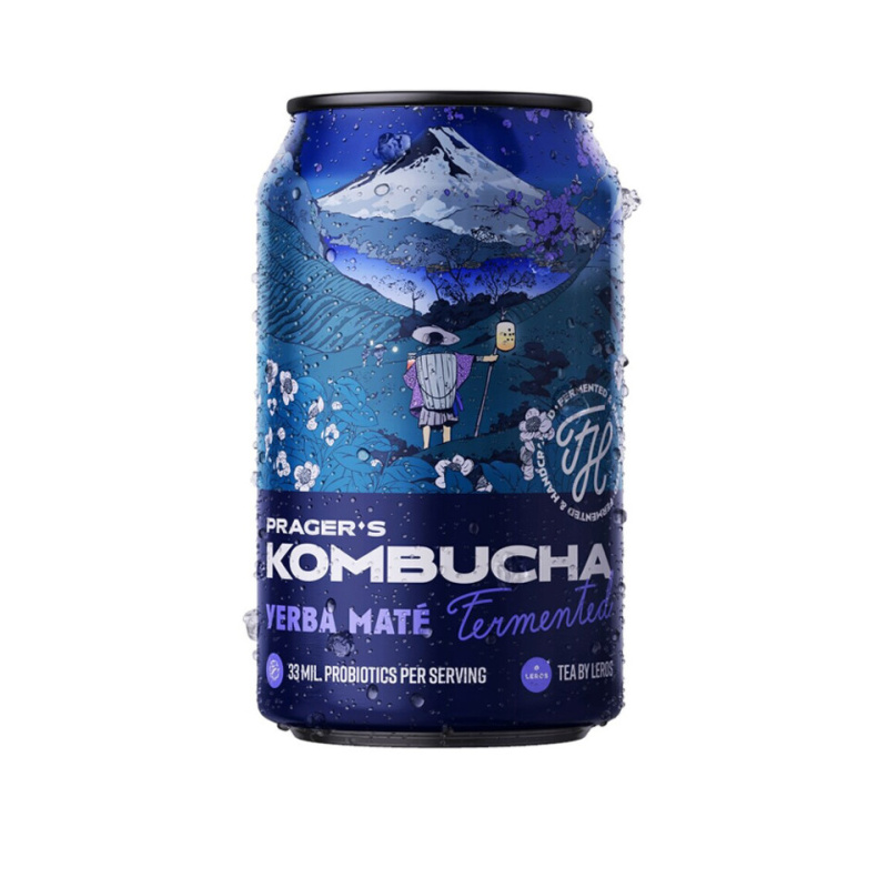 Pragers Kombucha Yerba Maté 330 ml
