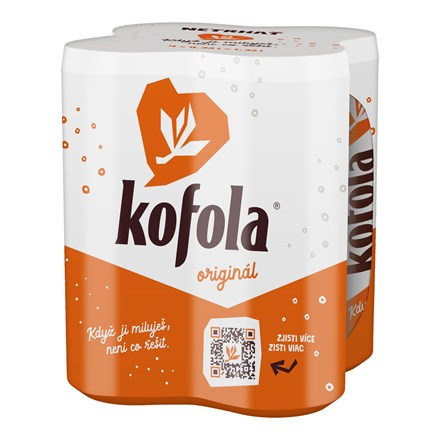 kofola Original 4 x 330 ml plech