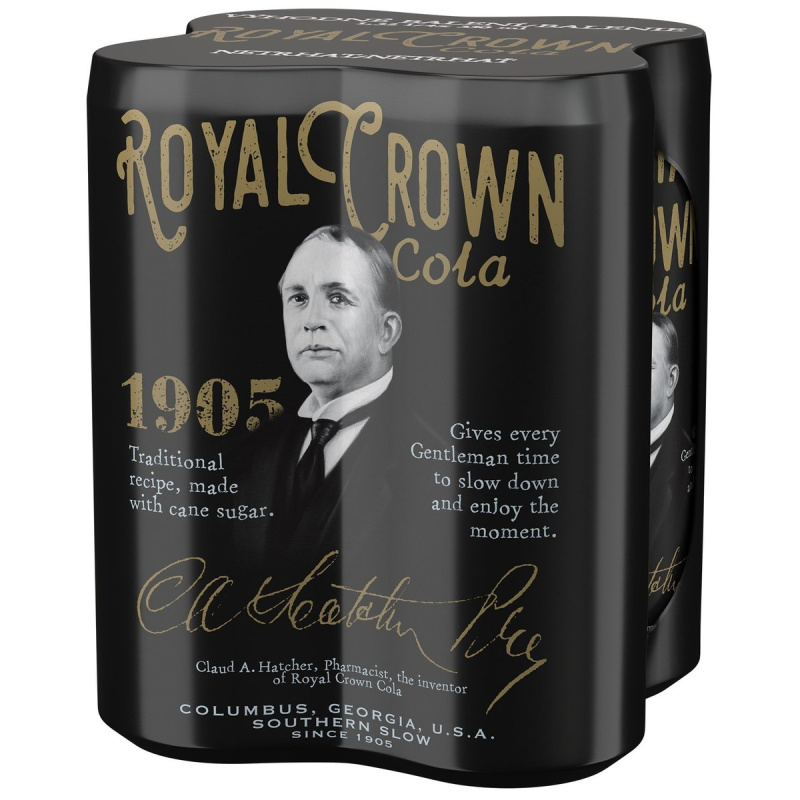 Royal Crown Cola classic plech (4×330 ml)