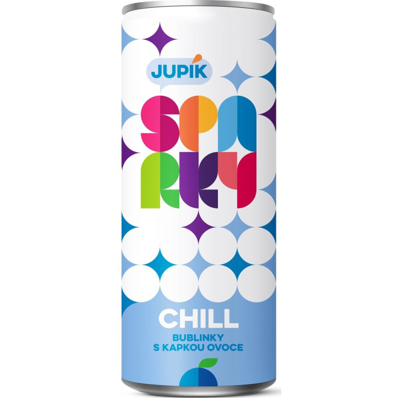 Jupík Sparky Chill Sycený nápoj plech