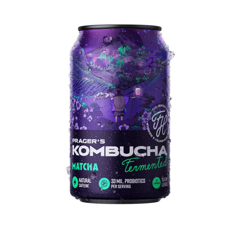 Pragers Kombucha Matcha 330 ml