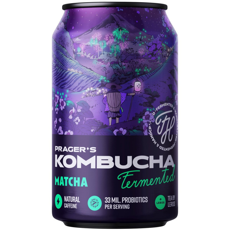 Prager's Kombucha Matcha