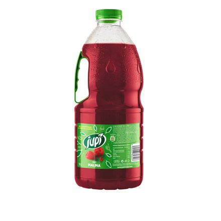 Sirup Jupí - malina, 3,0 l