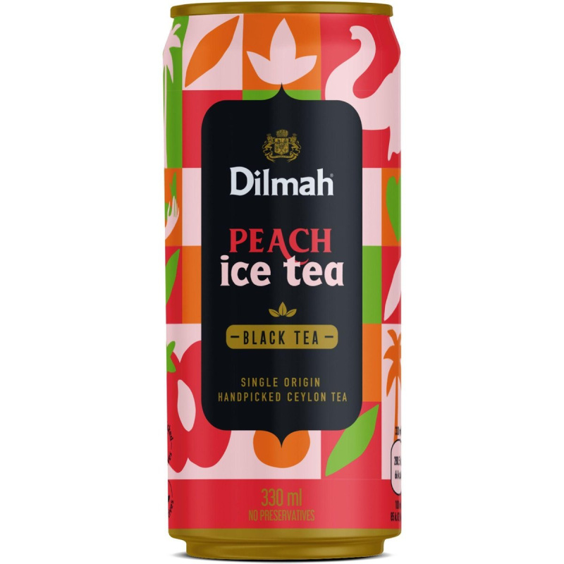 Dilmah Ledový čaj černý broskev