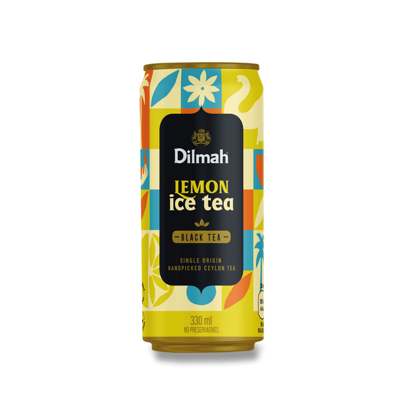 Dilmah - ledový černý čaj - citron, 330 ml