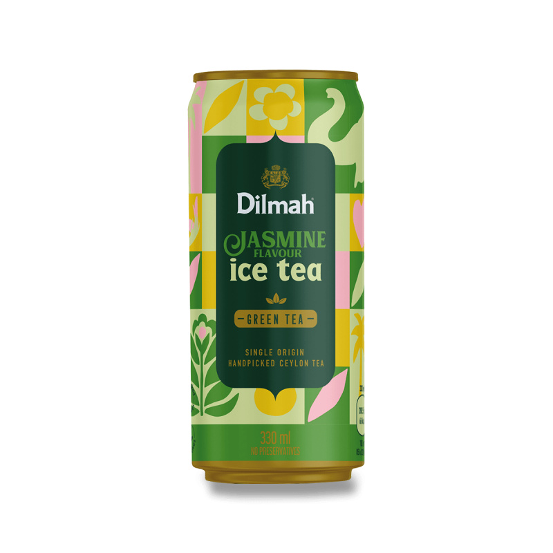 Dilmah - ledový zelený čaj - jasmín, 330 ml