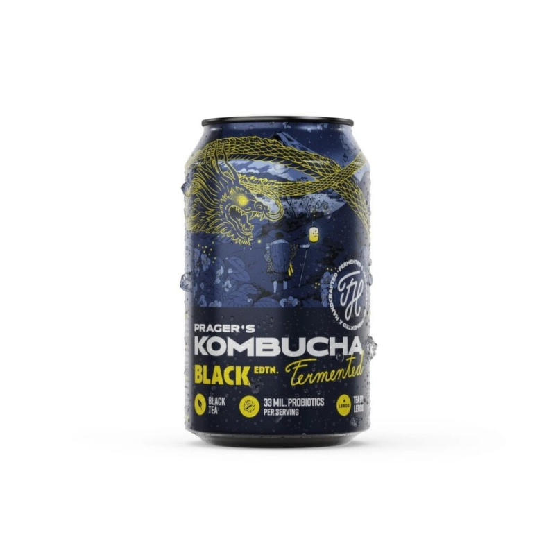 Pragers Kombucha Black edition 330 ml
