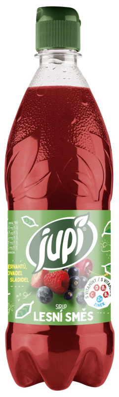 Sirup Jupí - lesní směs, 0,7 l
