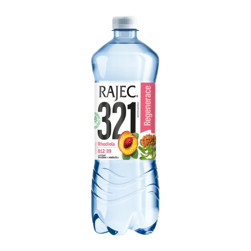 Rajec 321 s příchutí broskve a meduňky