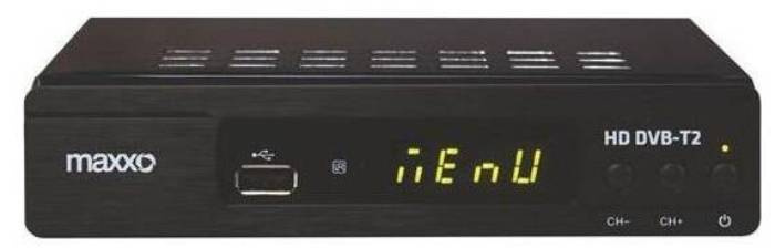 Set-top box Maxxo STB T2 + WI-FI adaptér /  Full HD / DLNA aplikace / černá Varianta: ivi1
