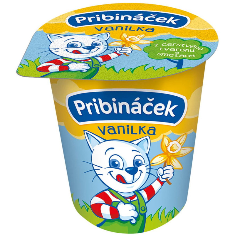 Pribináček vanilka dezert