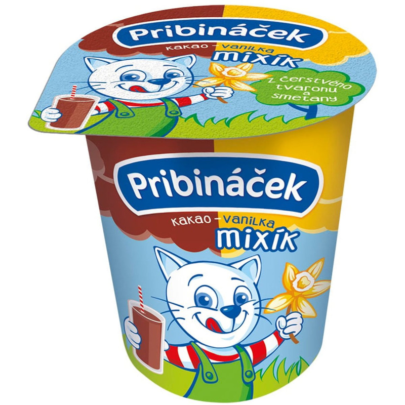 Pribináček Mixík kakao a vanilka