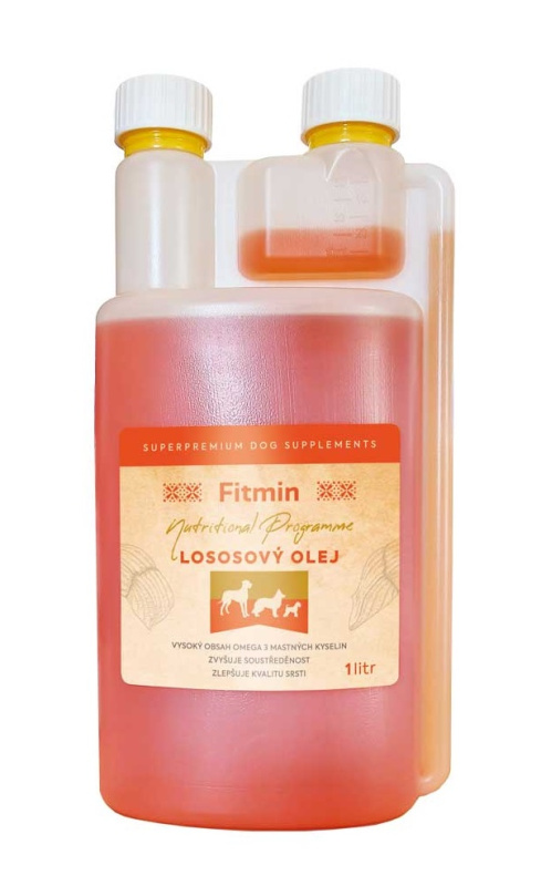 Fitmin dog Lososový olej 1 l