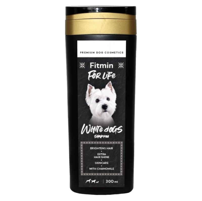 FITMIN Shampoo White dogs Šampon pro psy s bílou srstí 300 ml